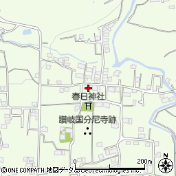 香川県高松市国分寺町新居2399-1周辺の地図