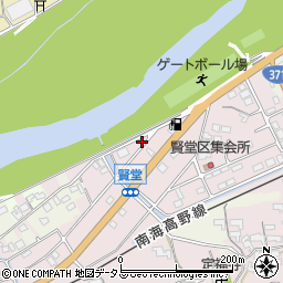 和歌山県橋本市賢堂1052周辺の地図