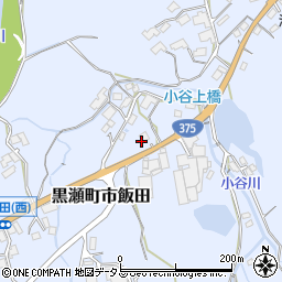 広島県東広島市黒瀬町市飯田326周辺の地図