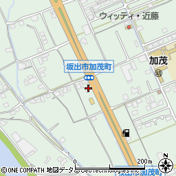 コスモ加茂ＳＳ周辺の地図