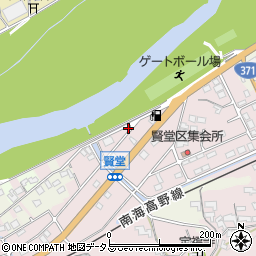 和歌山県橋本市賢堂1053周辺の地図