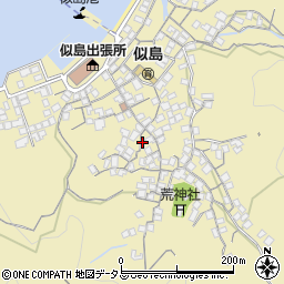 向江薬店周辺の地図