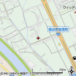 香川県坂出市加茂町甲132周辺の地図