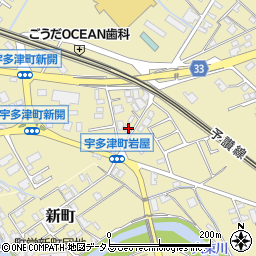 香川県綾歌郡宇多津町2435周辺の地図