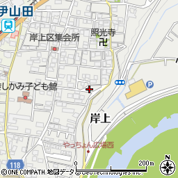 和歌山県橋本市岸上254周辺の地図