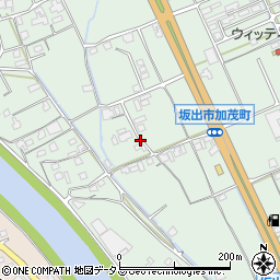 香川県坂出市加茂町甲133周辺の地図