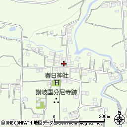 香川県高松市国分寺町新居2503-10周辺の地図