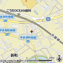 香川県綾歌郡宇多津町2435-1周辺の地図