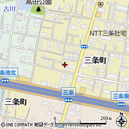 香川県高松市三条町108周辺の地図
