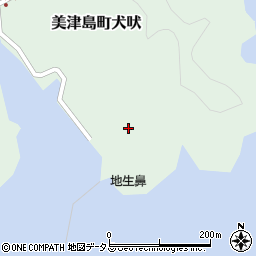 長崎県対馬市美津島町犬吠229-1周辺の地図