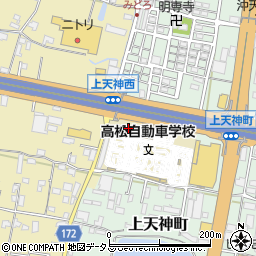 高松自動車学校周辺の地図