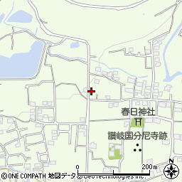 香川県高松市国分寺町新居2338-1周辺の地図