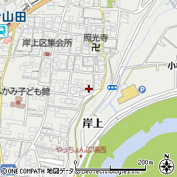 和歌山県橋本市岸上260周辺の地図