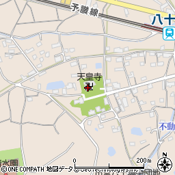 金華山天皇寺周辺の地図