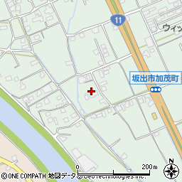 香川県坂出市加茂町甲128周辺の地図