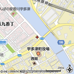 香川県綾歌郡宇多津町2268-1周辺の地図