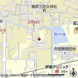 和歌山県橋本市高野口町応其207周辺の地図