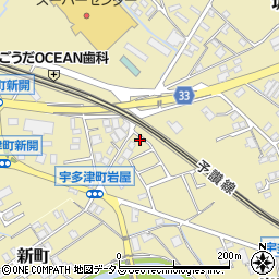 香川県綾歌郡宇多津町3554-5周辺の地図