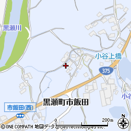 広島県東広島市黒瀬町市飯田281周辺の地図