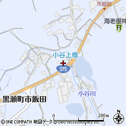 広島県東広島市黒瀬町市飯田392周辺の地図