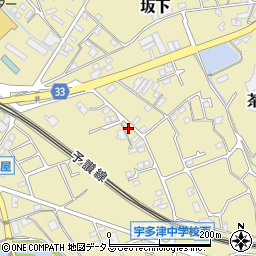 香川県綾歌郡宇多津町3498-1周辺の地図