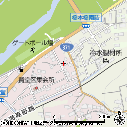 和歌山県橋本市賢堂1115周辺の地図