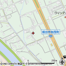 香川県坂出市加茂町甲129周辺の地図