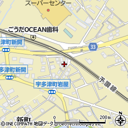 香川県綾歌郡宇多津町2436-1周辺の地図