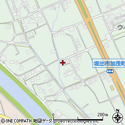 香川県坂出市加茂町甲126周辺の地図