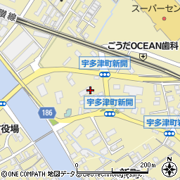 香川県綾歌郡宇多津町2402周辺の地図