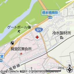 和歌山県橋本市賢堂1120周辺の地図