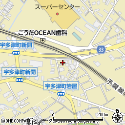 香川県綾歌郡宇多津町2433周辺の地図