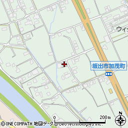 香川県坂出市加茂町甲127-4周辺の地図
