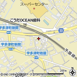 香川県綾歌郡宇多津町2433-9周辺の地図