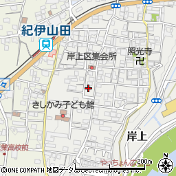 和歌山県橋本市岸上230周辺の地図