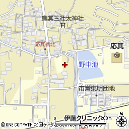 和歌山県橋本市高野口町応其203周辺の地図