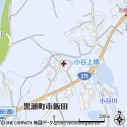 広島県東広島市黒瀬町市飯田347周辺の地図