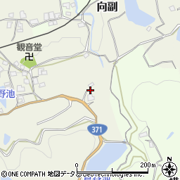 和歌山県橋本市向副288周辺の地図