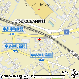 香川県綾歌郡宇多津町2433-5周辺の地図