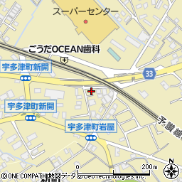 香川県綾歌郡宇多津町2433-7周辺の地図