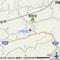和歌山県橋本市向副317周辺の地図