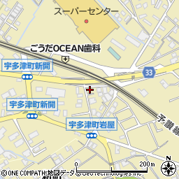 香川県綾歌郡宇多津町2433-6周辺の地図