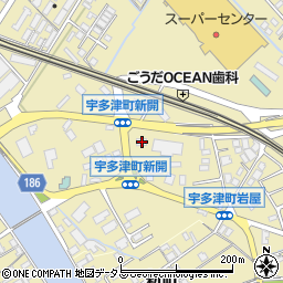 香川県綾歌郡宇多津町2387周辺の地図