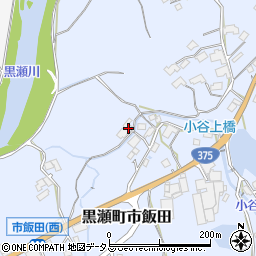 広島県東広島市黒瀬町市飯田430周辺の地図