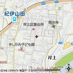 和歌山県橋本市岸上231周辺の地図