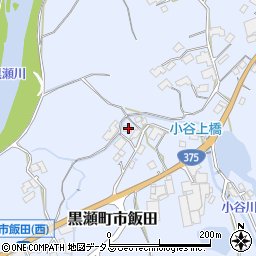 広島県東広島市黒瀬町市飯田341周辺の地図