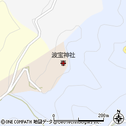 波宝神社周辺の地図