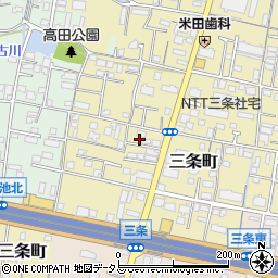 香川県高松市三条町106-4周辺の地図