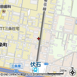 香川県高松市三条町203-5周辺の地図