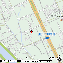 香川県坂出市加茂町甲119周辺の地図